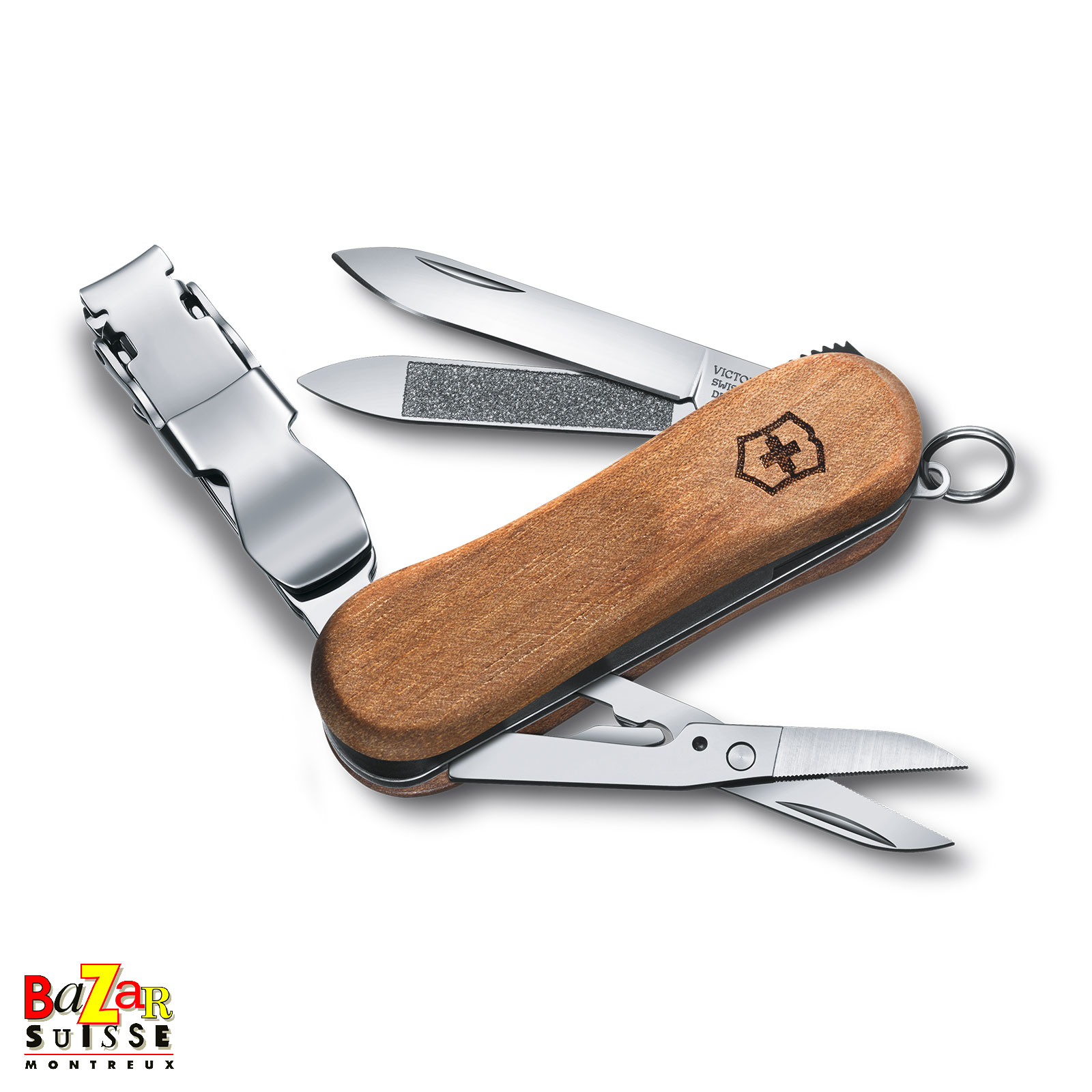 Couteau suisse Nail Clip Wood 580 - Victorinox