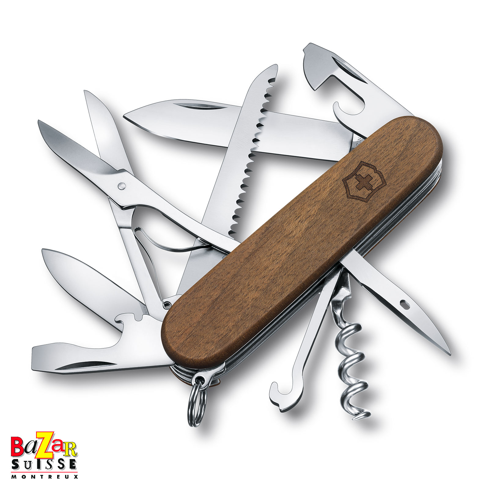 Couteau suisse Huntsman Wood - Victorinox