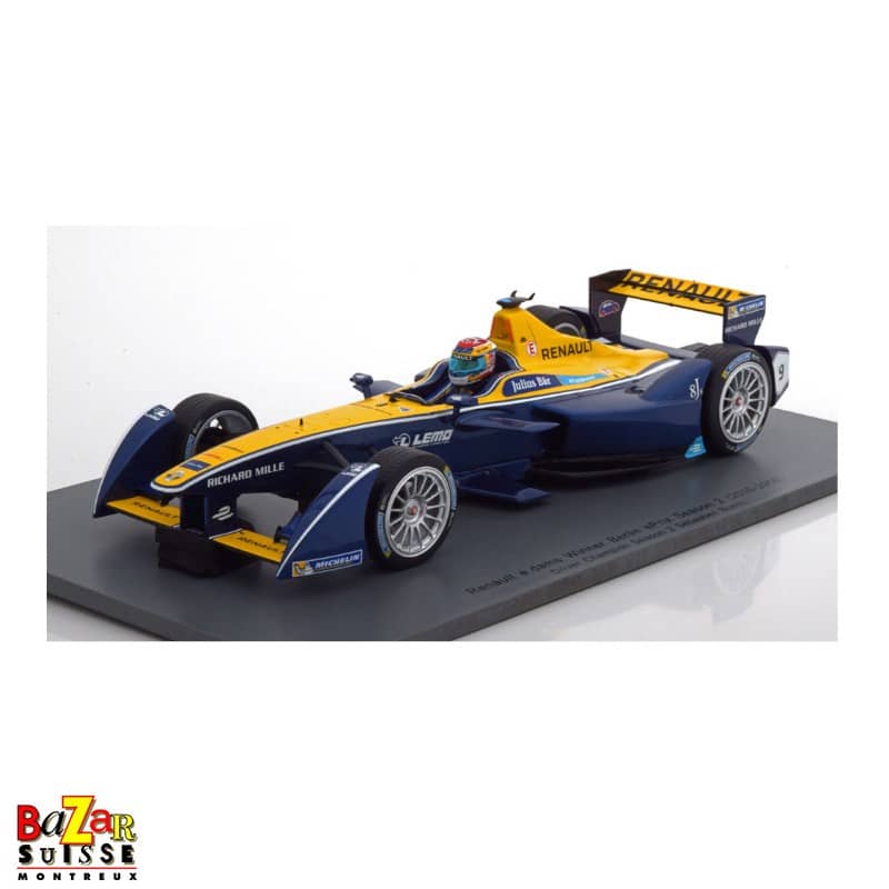 Voiture miniature Renault e.dams n°9 Sébastien Buemi - Spark 1:18