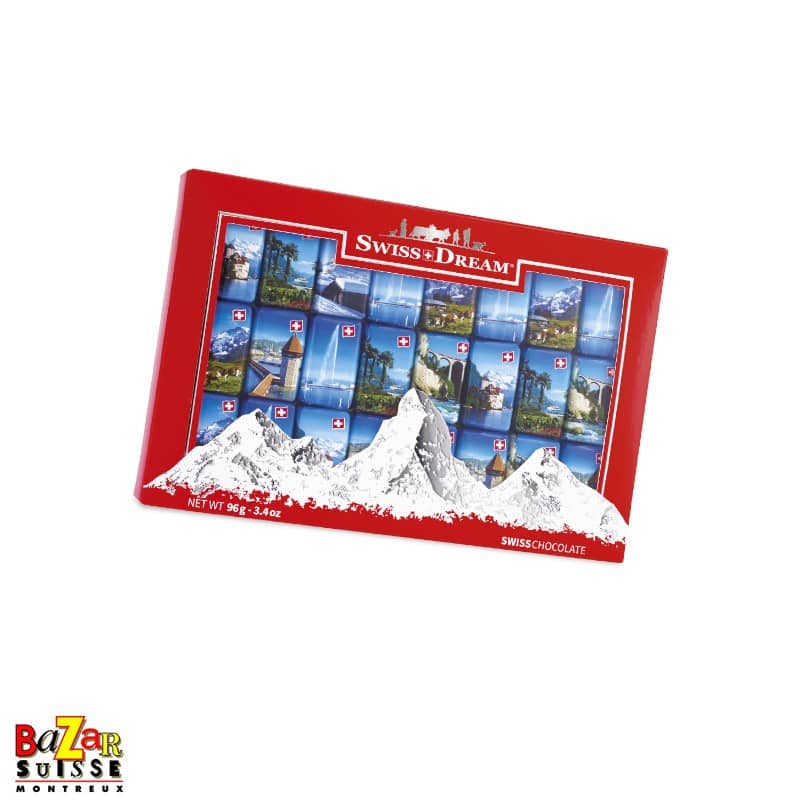 Chocolats Swiss Dream - 24 napolitains - 96 g