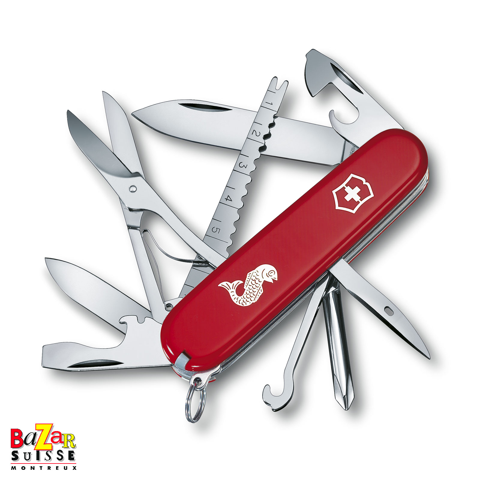 Couteau suisse Victorinox Fisherman - 18 fonctions