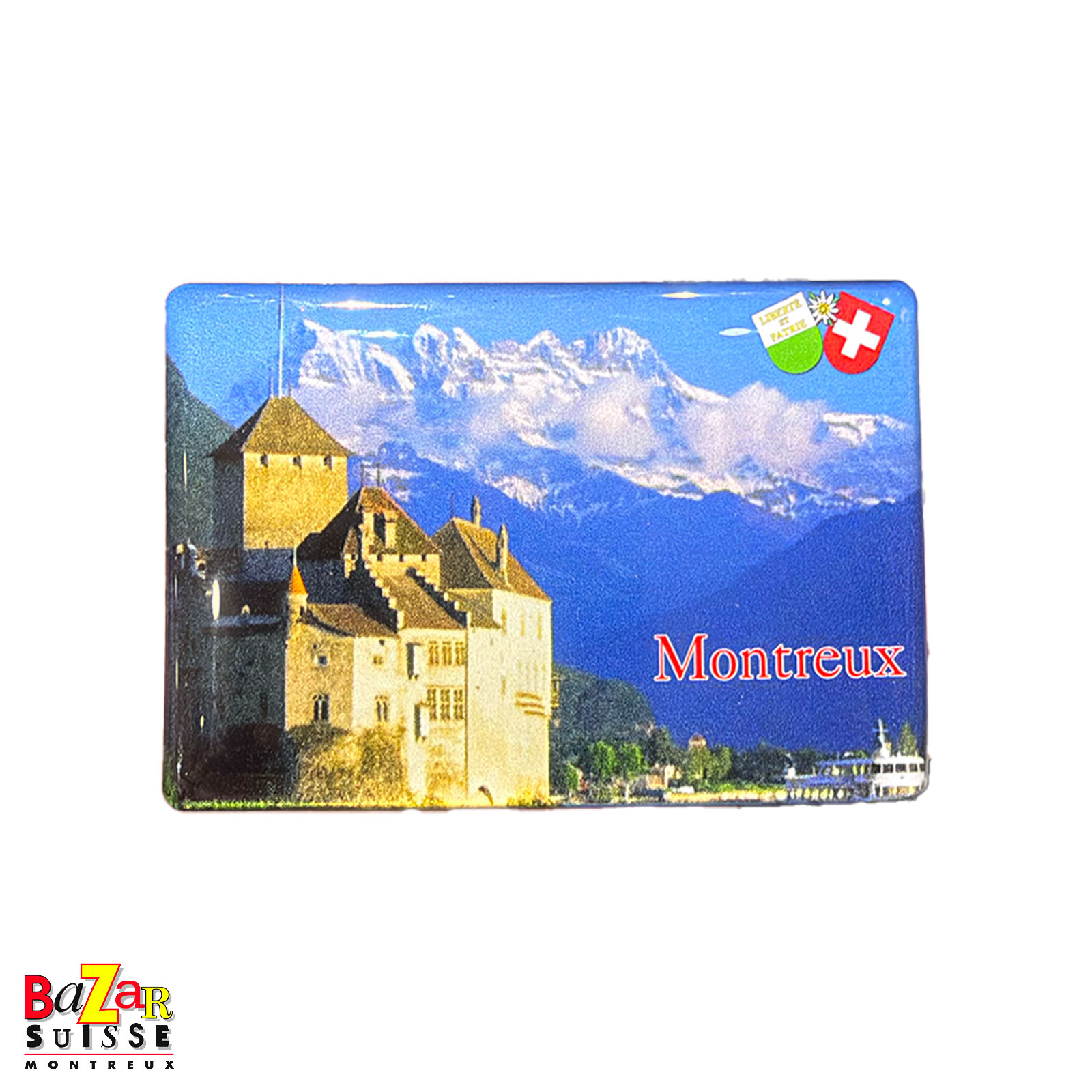 Aimant Montreux/Chillon - vue photographique