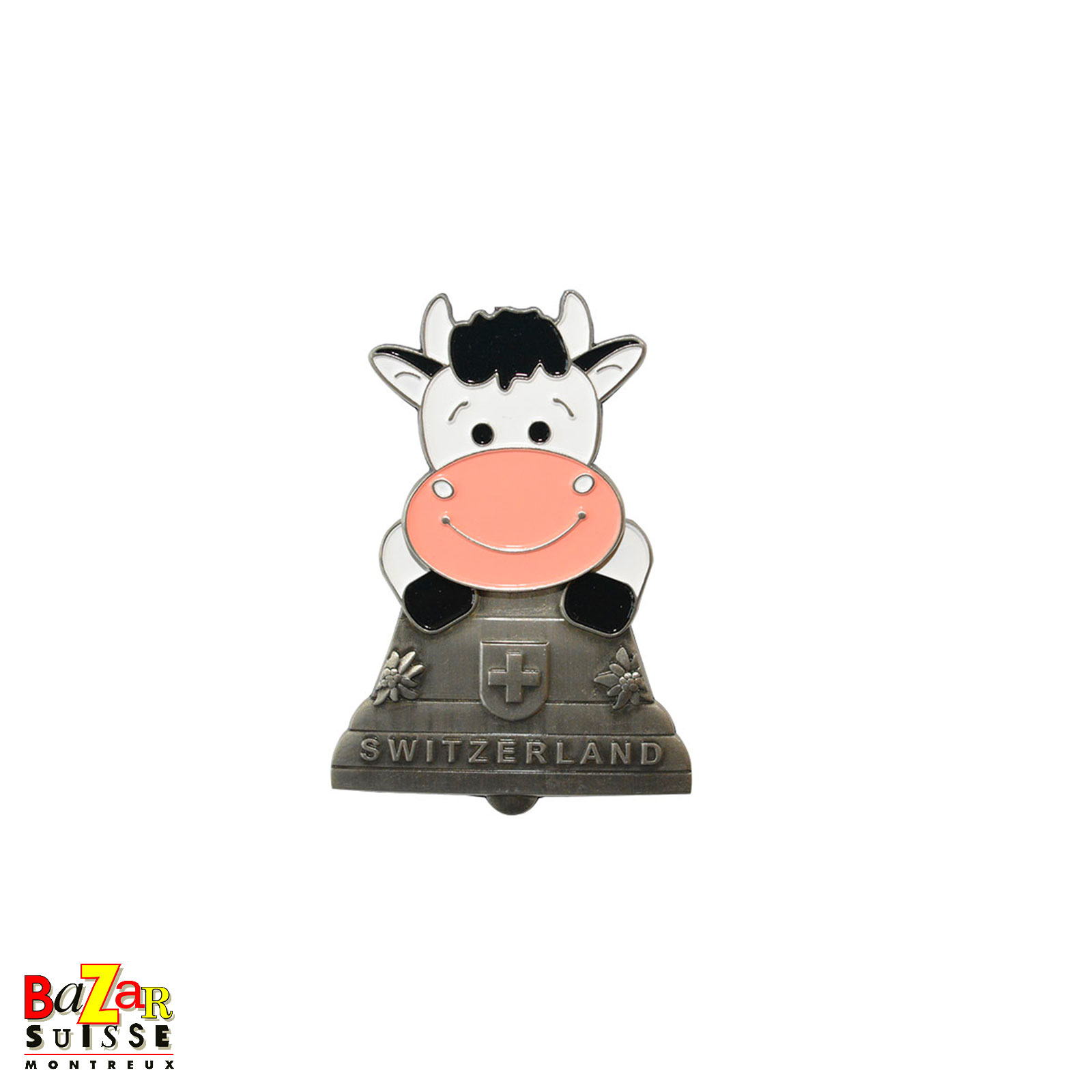 Aimant vache avec cloche mobile