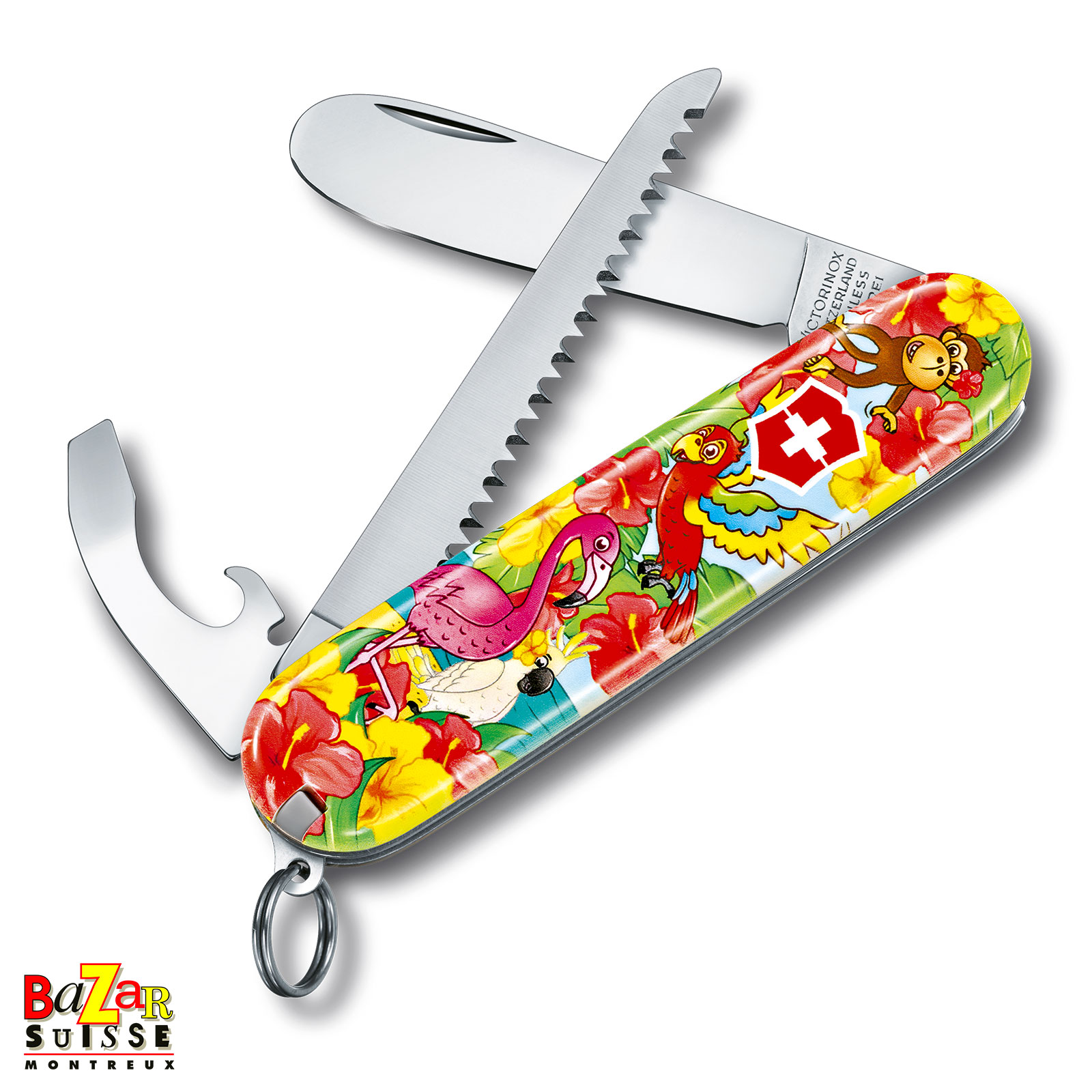 Set couteau enfant My First Victorinox - perroquet