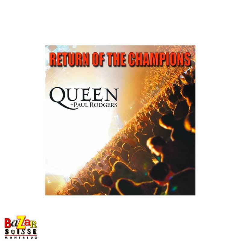 2 CD Queen + Paul Rodgers - Return Of The Champions