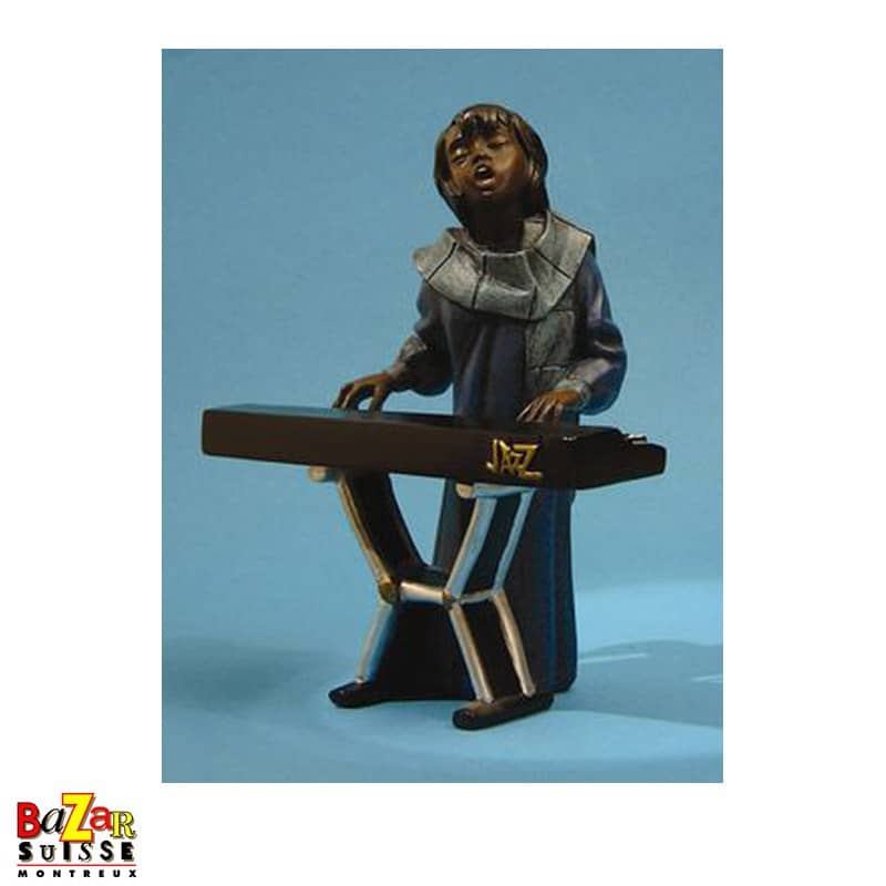 Figurine chanteuse au clavier - All That Jazz Standard