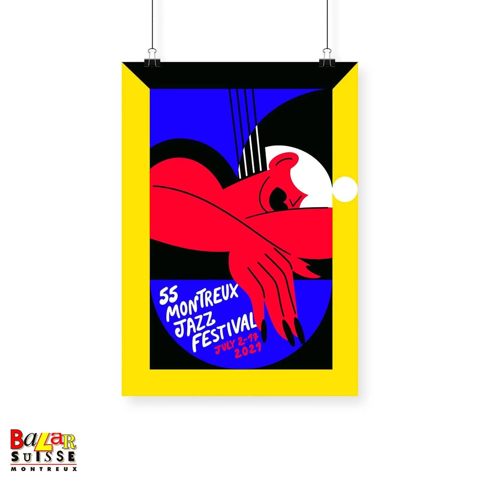 Poster Montreux Jazz Festival 2021 - Marylou Faure
