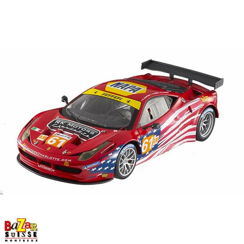 Ferrari 458 Italia GT2 LM 2012 AF Corse - Hot Wheels 1:18