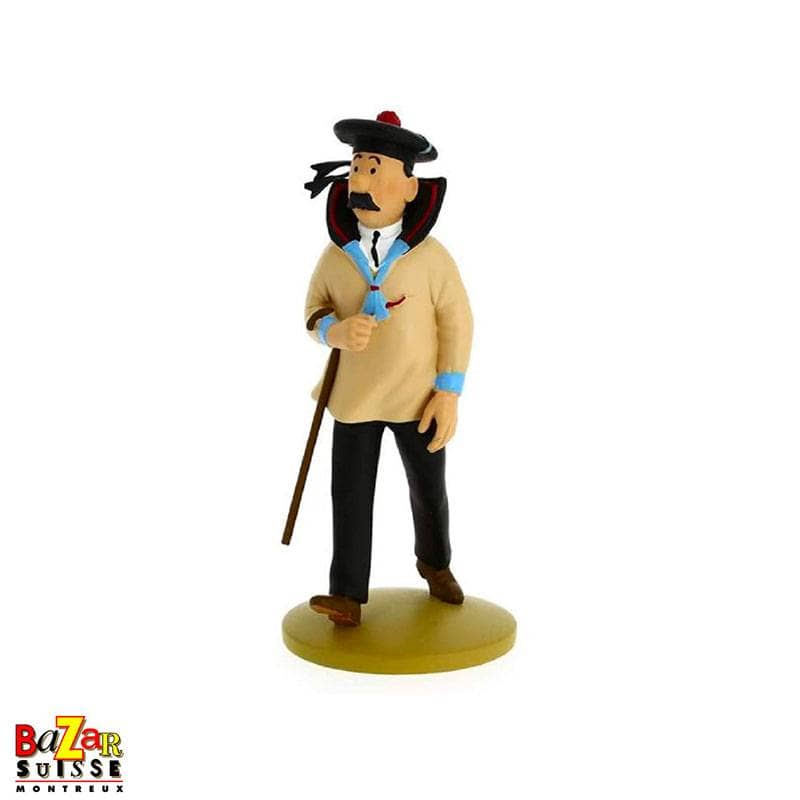 Figurine Dupont en matelot - Résine, 14 cm