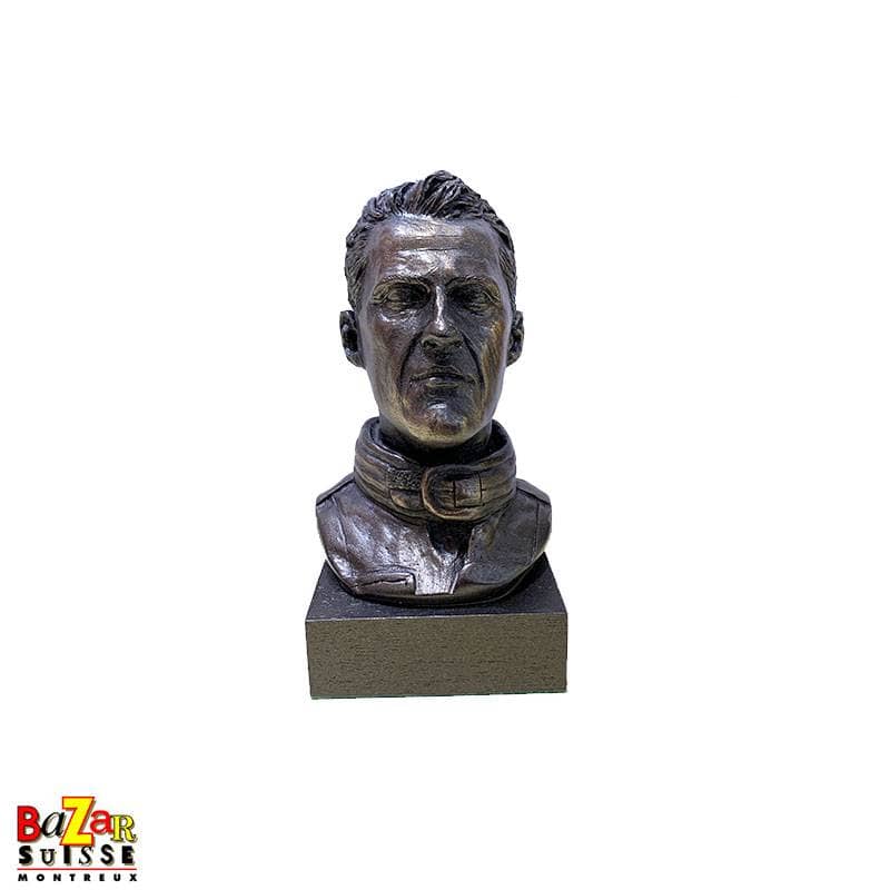 Buste Michael Schumacher effet bronze - Enduring Images