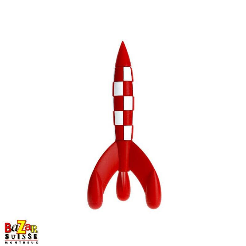 Fusée de Tintin en PVC - 17 cm