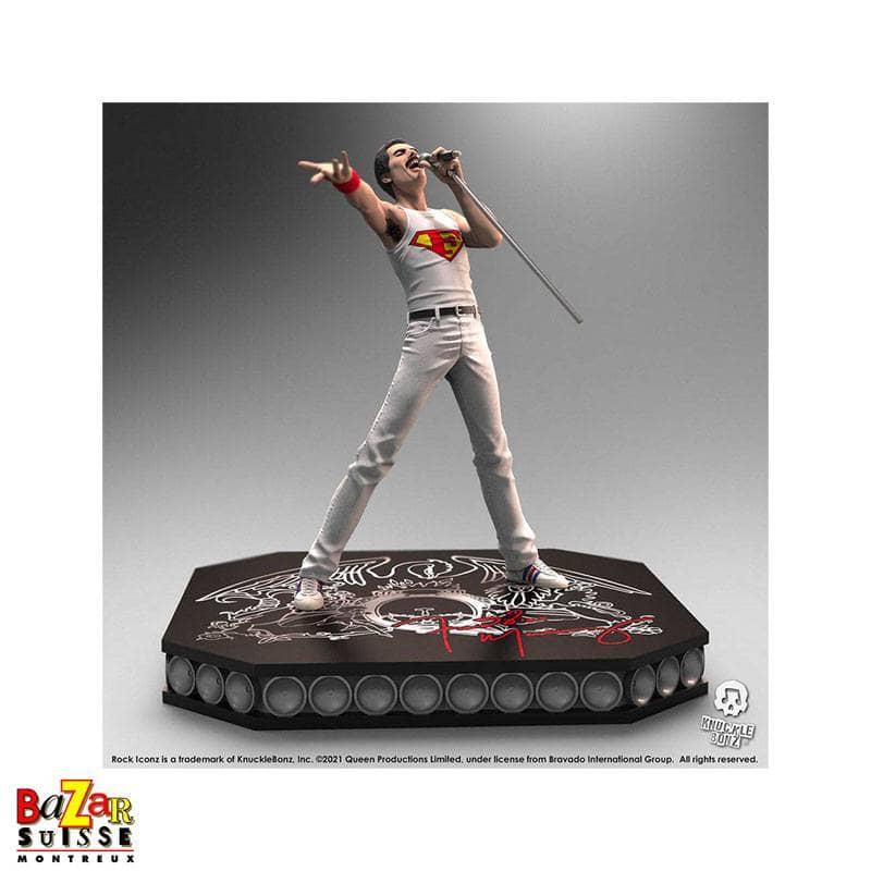 Figurine Freddie Mercury (Queen) - Rock Iconz Knucklebonz