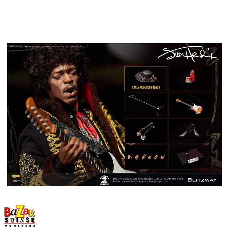 Figurine articulée Jimi Hendrix - Blitzway 1:6
