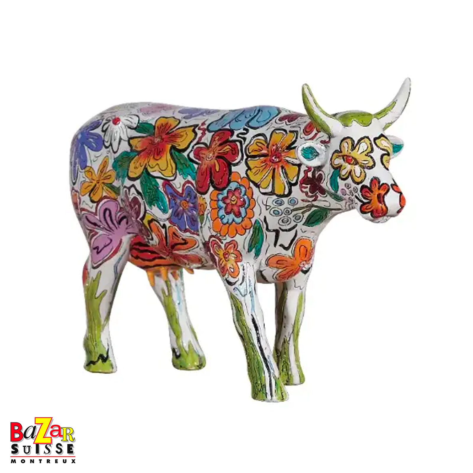 Figurine de vache CowParade - Vaca Floral