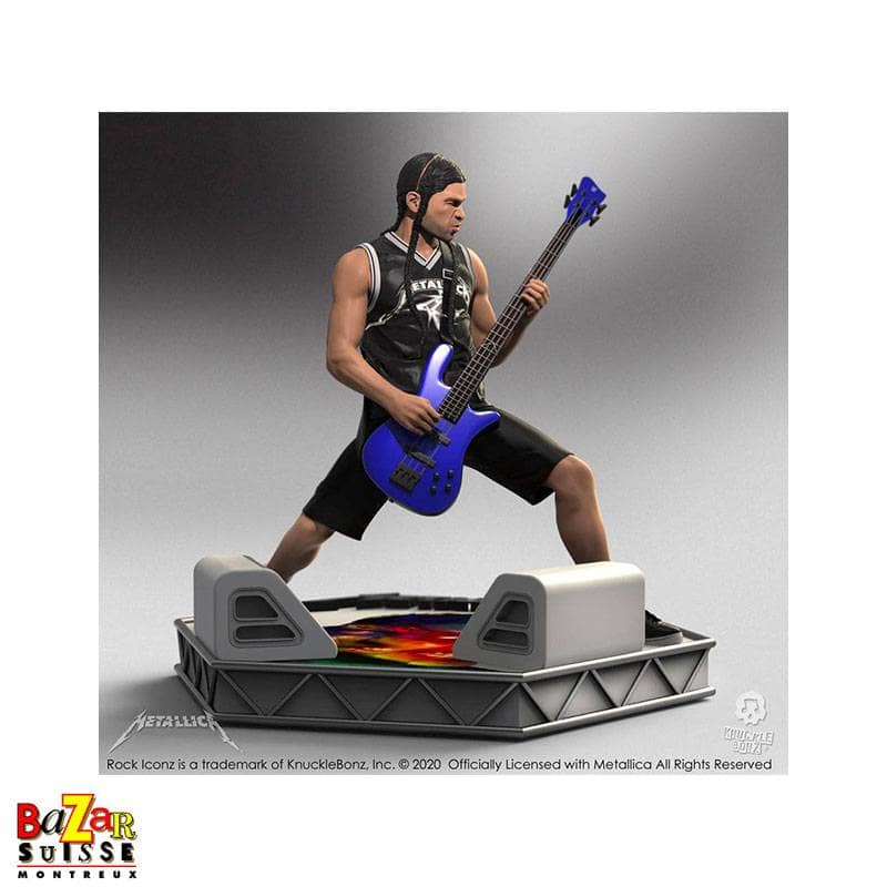 Figurine Robert Trujillo (Metallica) - Rock Iconz Knucklebonz