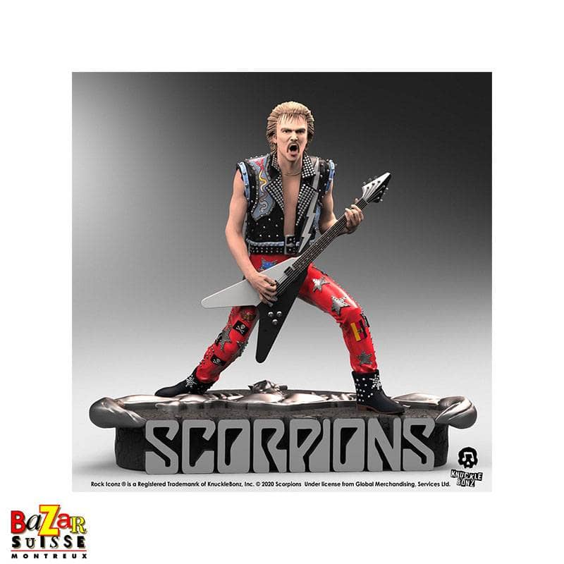 Figurine Rudolf Schenker (Scorpions) - Rock Iconz Knucklebonz