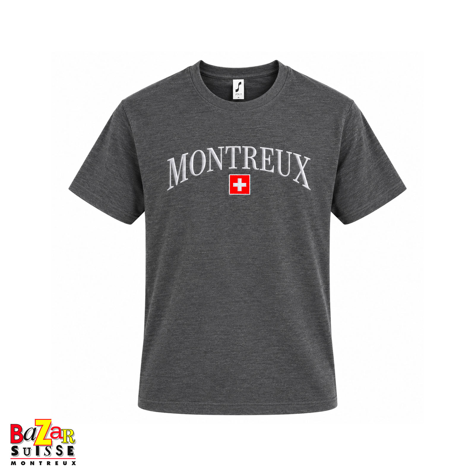 T-shirt Montreux brodé