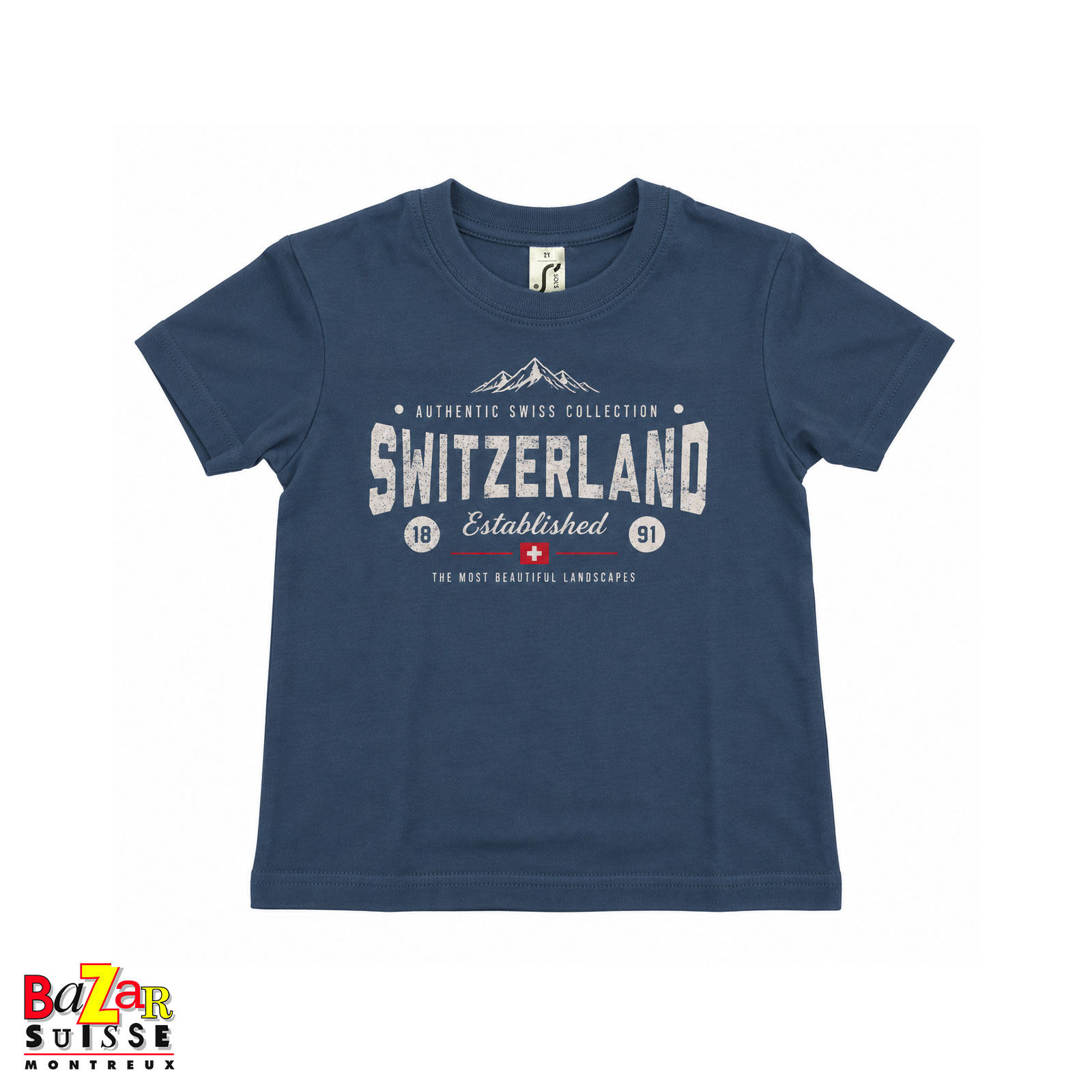 T-shirt enfant Authentic Swiss Collection