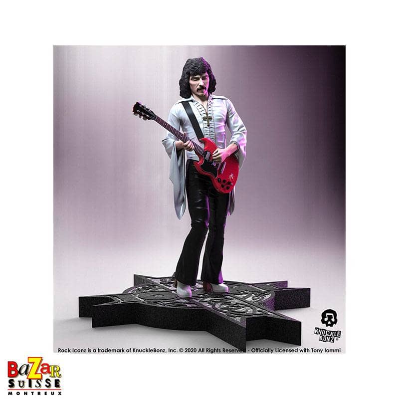 Figurine Tony Iommi (Black Sabbath) - Rock Iconz Knucklebonz