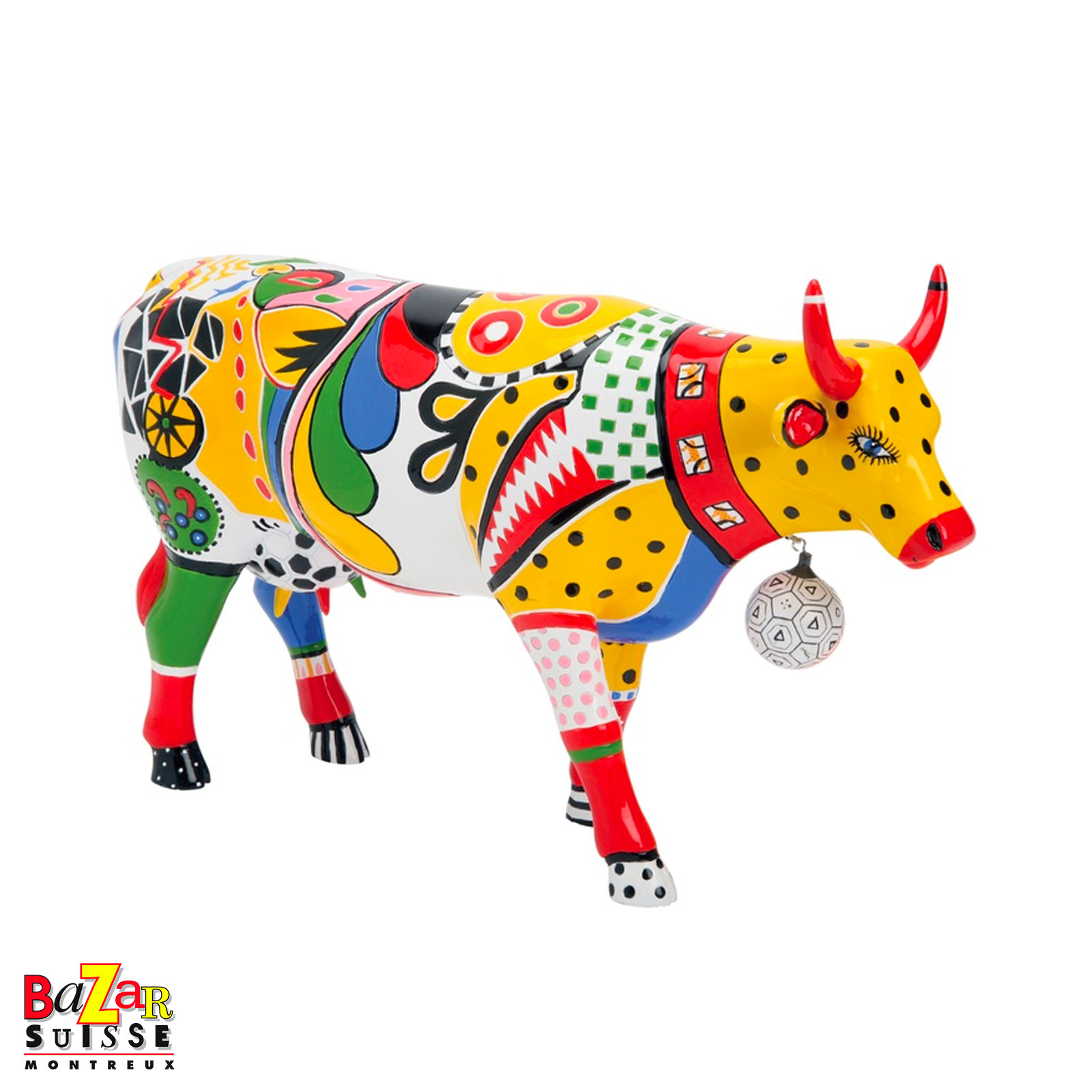 Figurine vache CowParade Kick - Garance