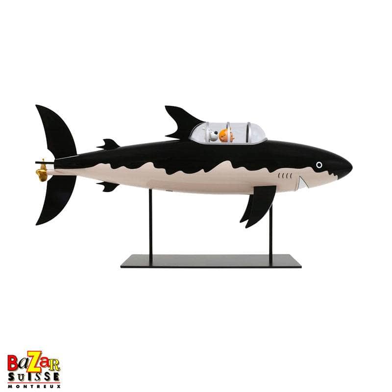 Figurine sous-marin requin - 77 cm