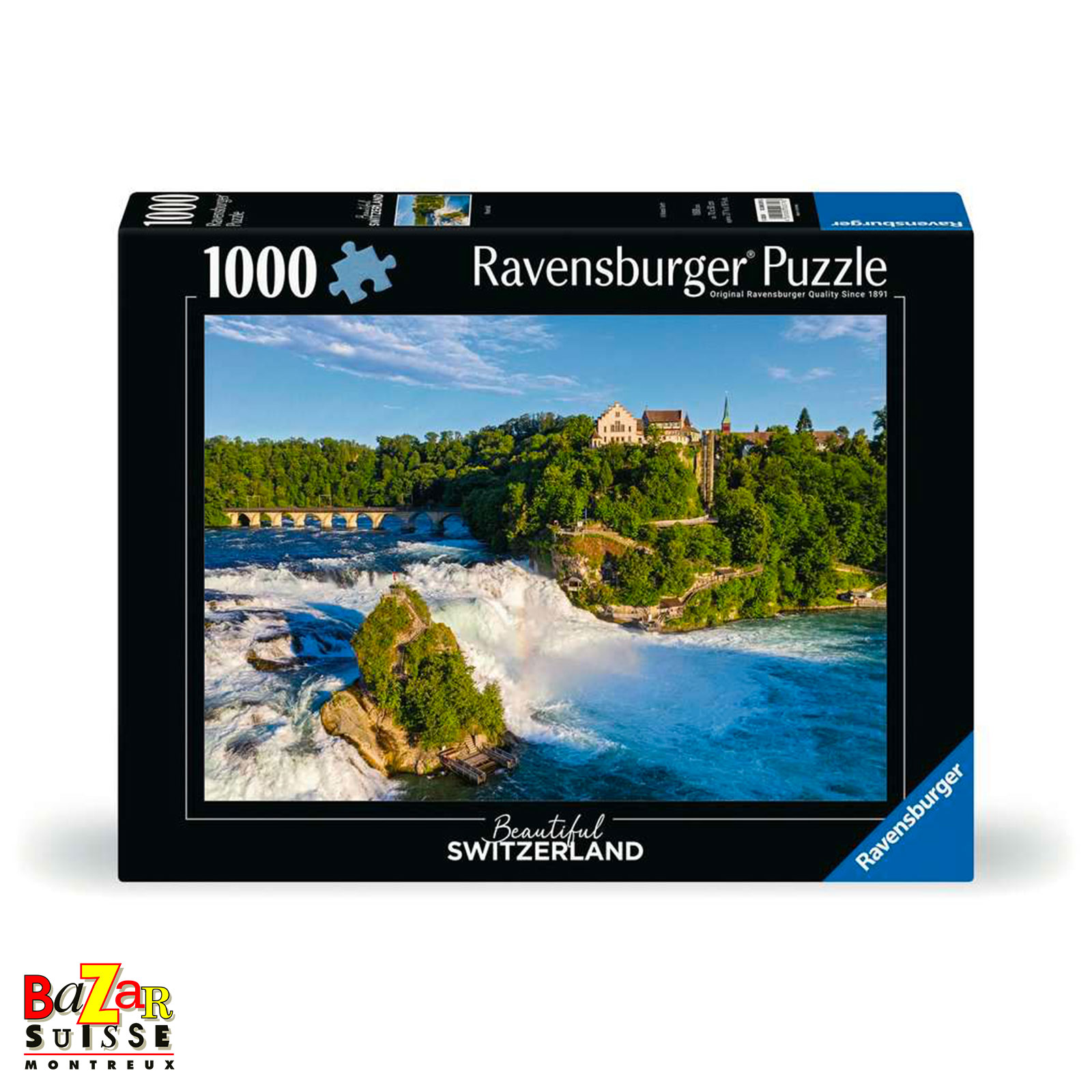 Puzzle Chutes du Rhin 1000 pièces - Ravensburger