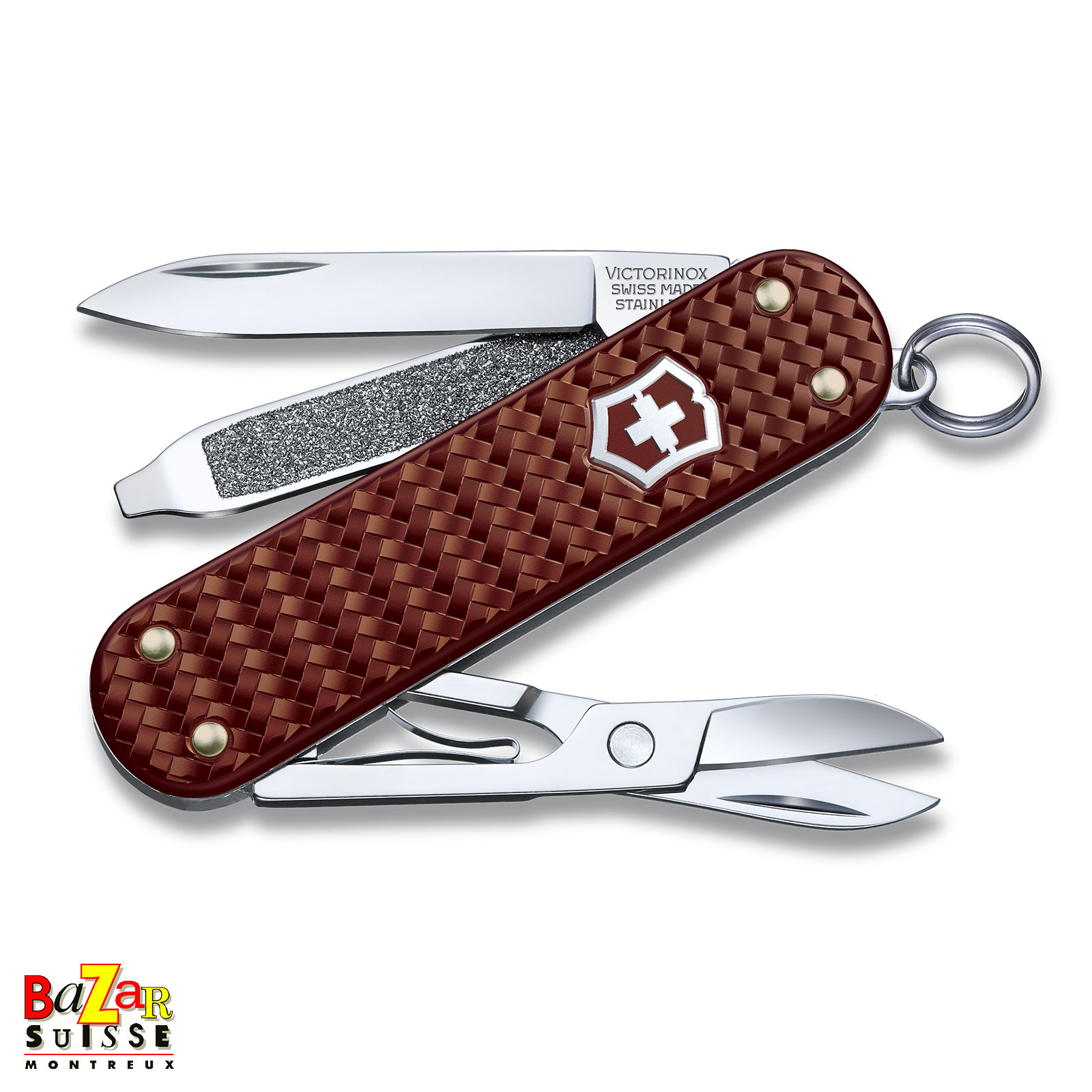 Couteau suisse Victorinox Classic Precious Alox - Hazel Brown